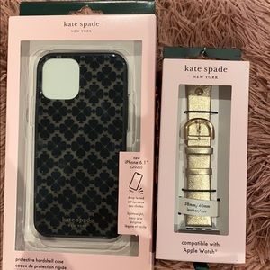 Kate Spade iPhone 11/XR case an Apple Watch band